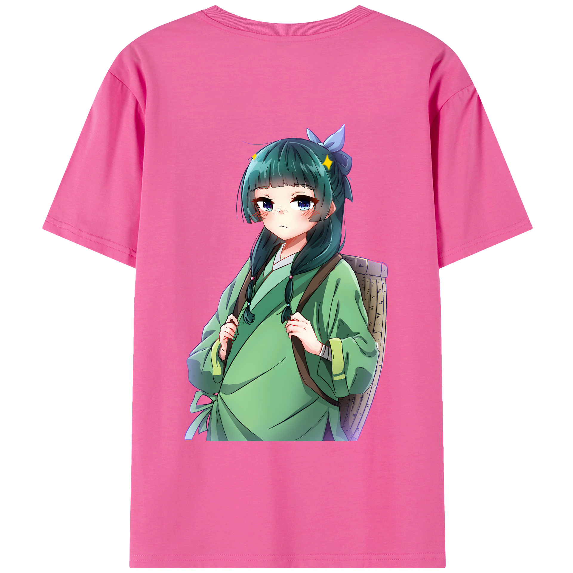 （画像用） 薬屋のひとりごと The Apothecary Diaries レディース半袖Tシャツ(バックプリント)